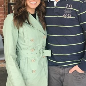 Lovely Calvin Klein Trench Coat-Small